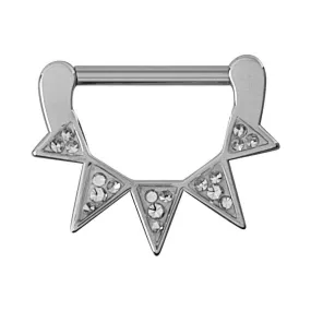 14 Gauge | 12mm Bunting Beauty Nipple Clicker