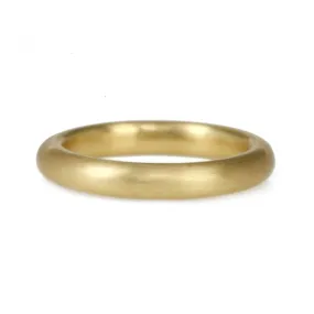 20K Gold Wide High Dome Band