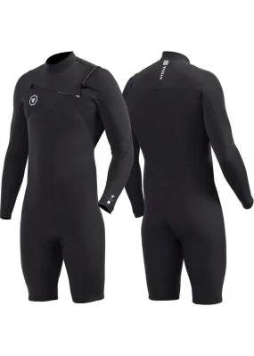 7 Seas Long Sleeve Spring Suit 2mm - Black