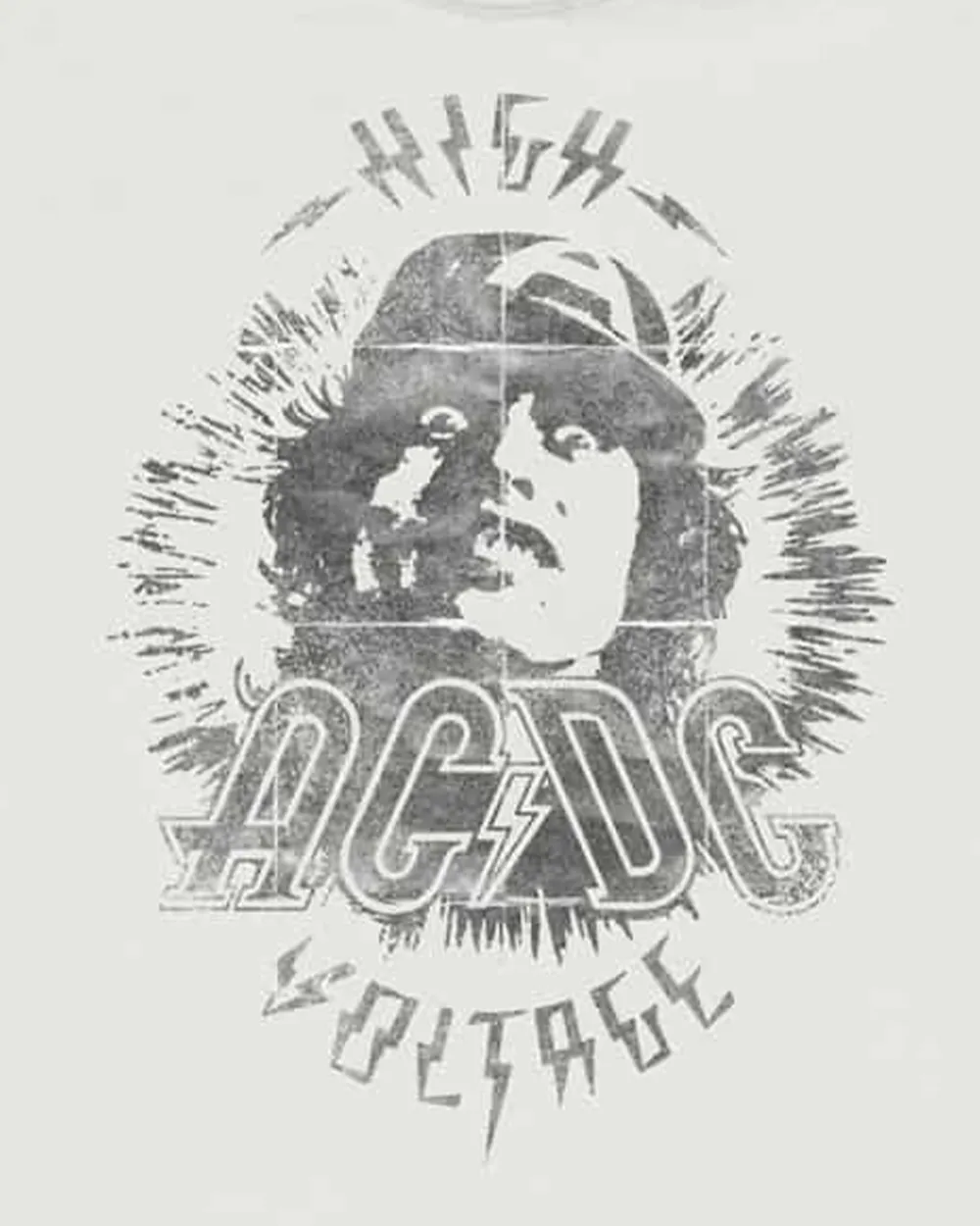 AC/DC - Angus High Voltage Vintage Tee