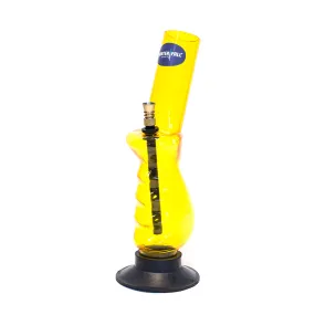 Acrylic Gripper Bong - Yellow