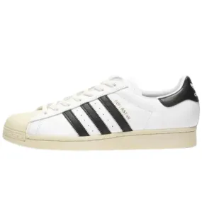 ADIDAS ORIGINAL SUPERSTAR WHITE BLACK AGED SOLE (W)