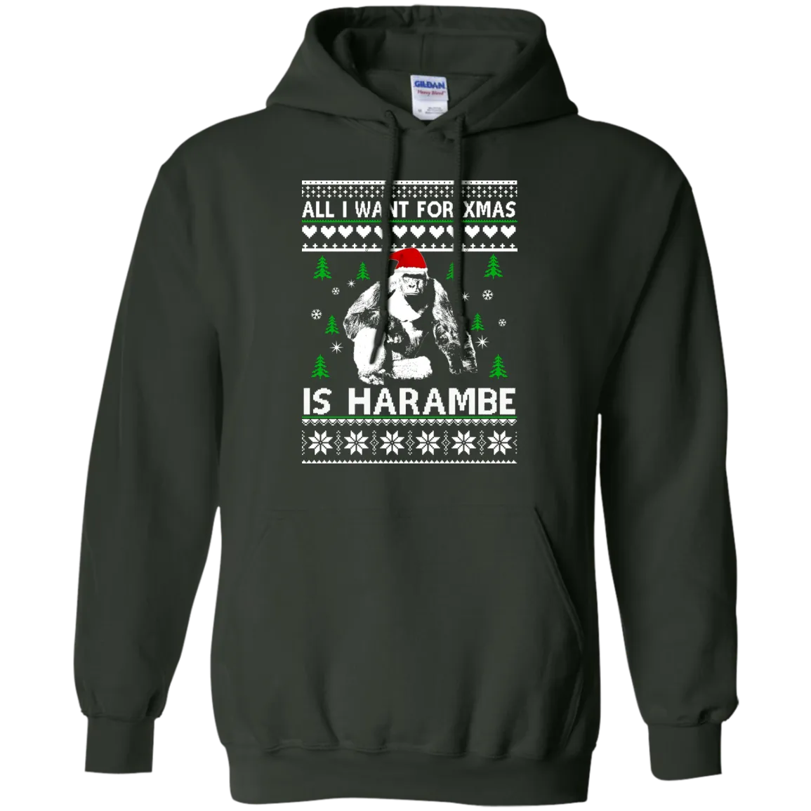 All I Want For Xmas Is Harambe Sweater, Shirt