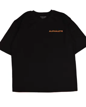 Alphalete Athletics BREATHE MORE TEE - Black