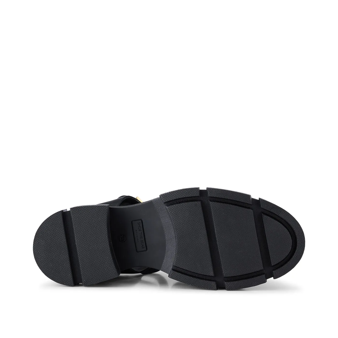 Alva sandal læder - Black