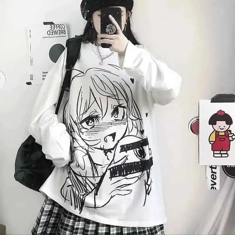 Anime Dolls Oversized Sweatshirt