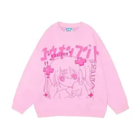 Anime Dolls Oversized Sweatshirt