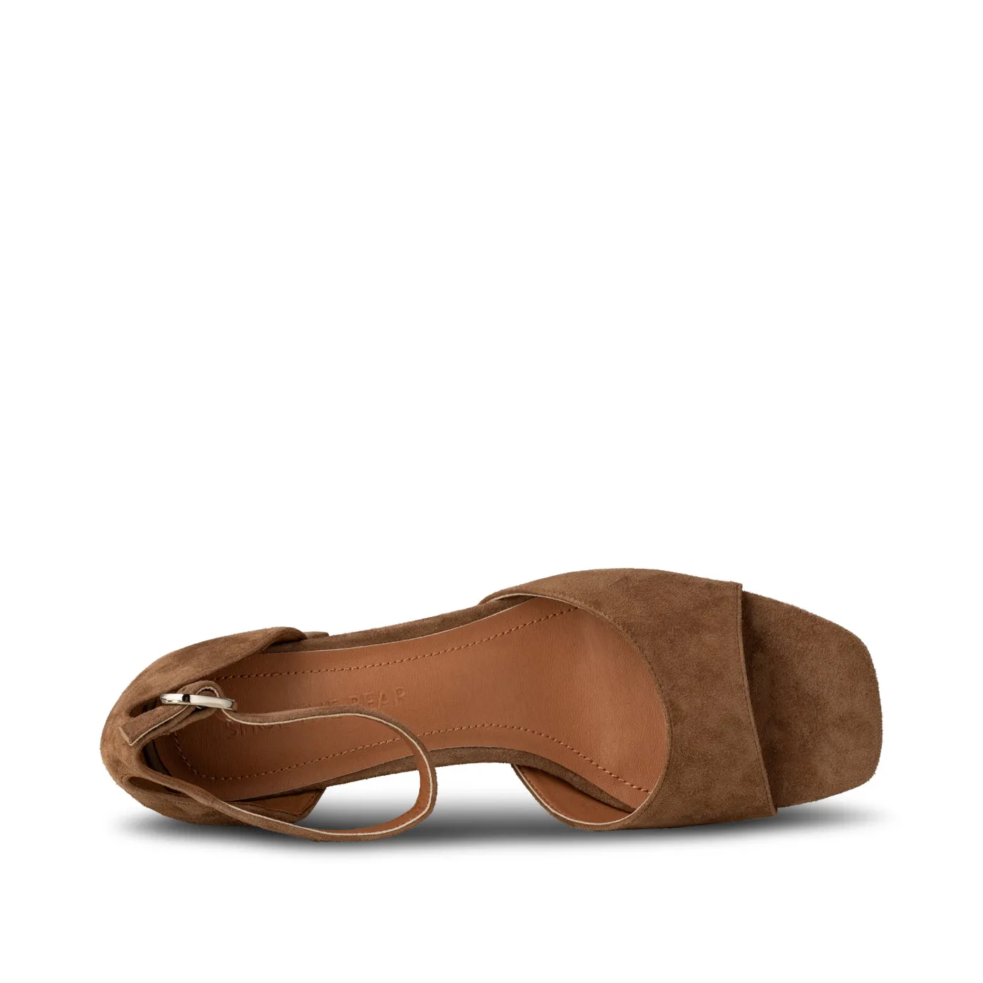 Anni sandal ruskind - Caramel