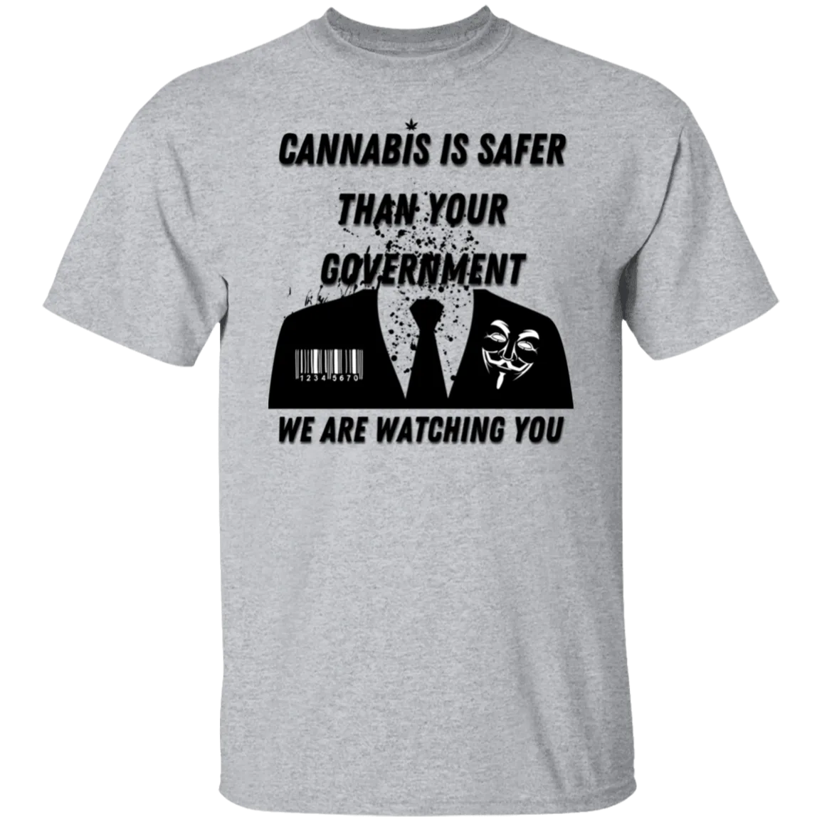 Anonym-Cannabis T-Shirt