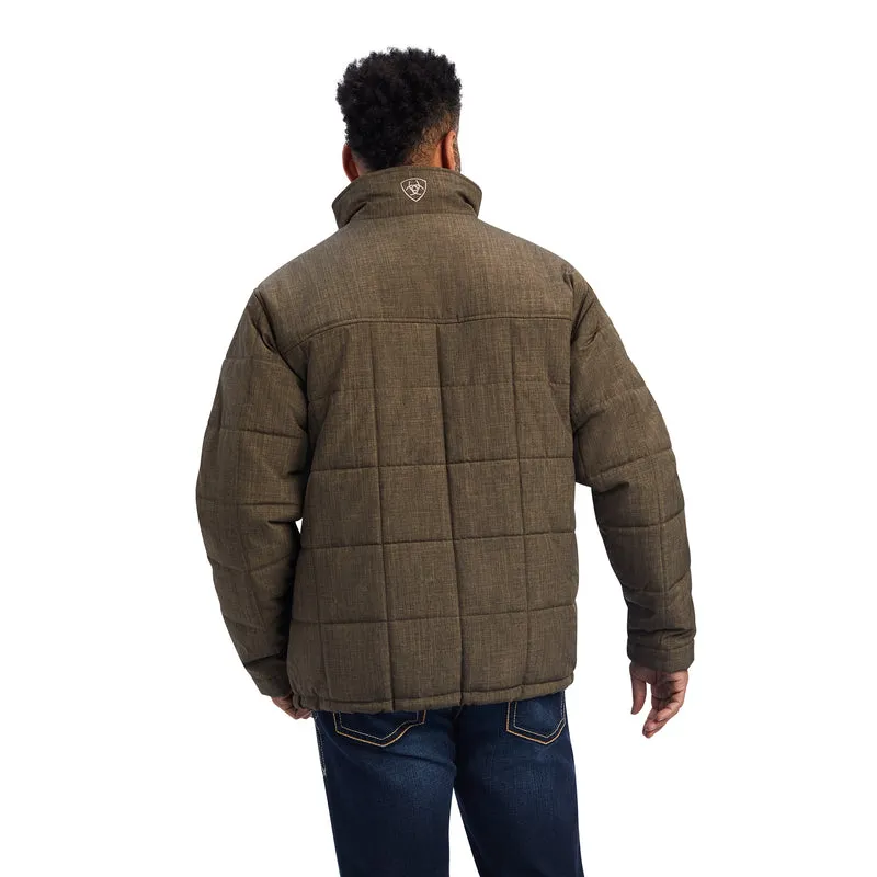 'Ariat' Men's Crius Concealed Carry Insulated Jacket - Crocodile