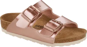 Arizona Kid's BirkoFlor Sandal - Electric Metallic Copper