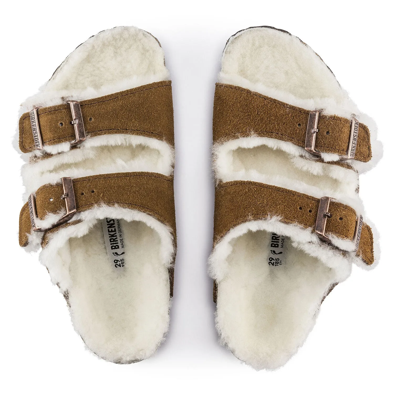 Arizona Women's Shearling Suede Slipper - Mink