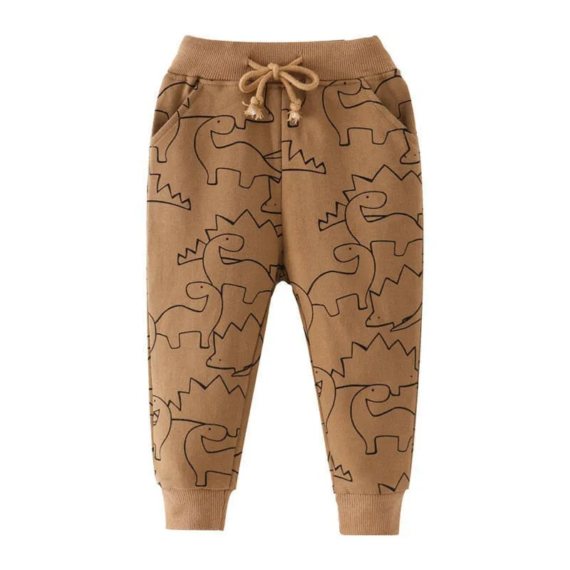 Baby Boys Airplane Jet Drawstring Pants