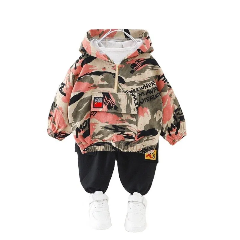 Baby Hooded Jacket Pants