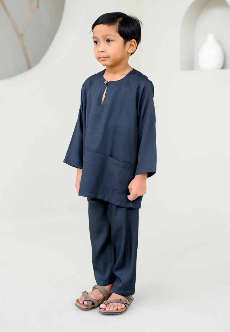 Baju Melayu Boy (Classic Blue)