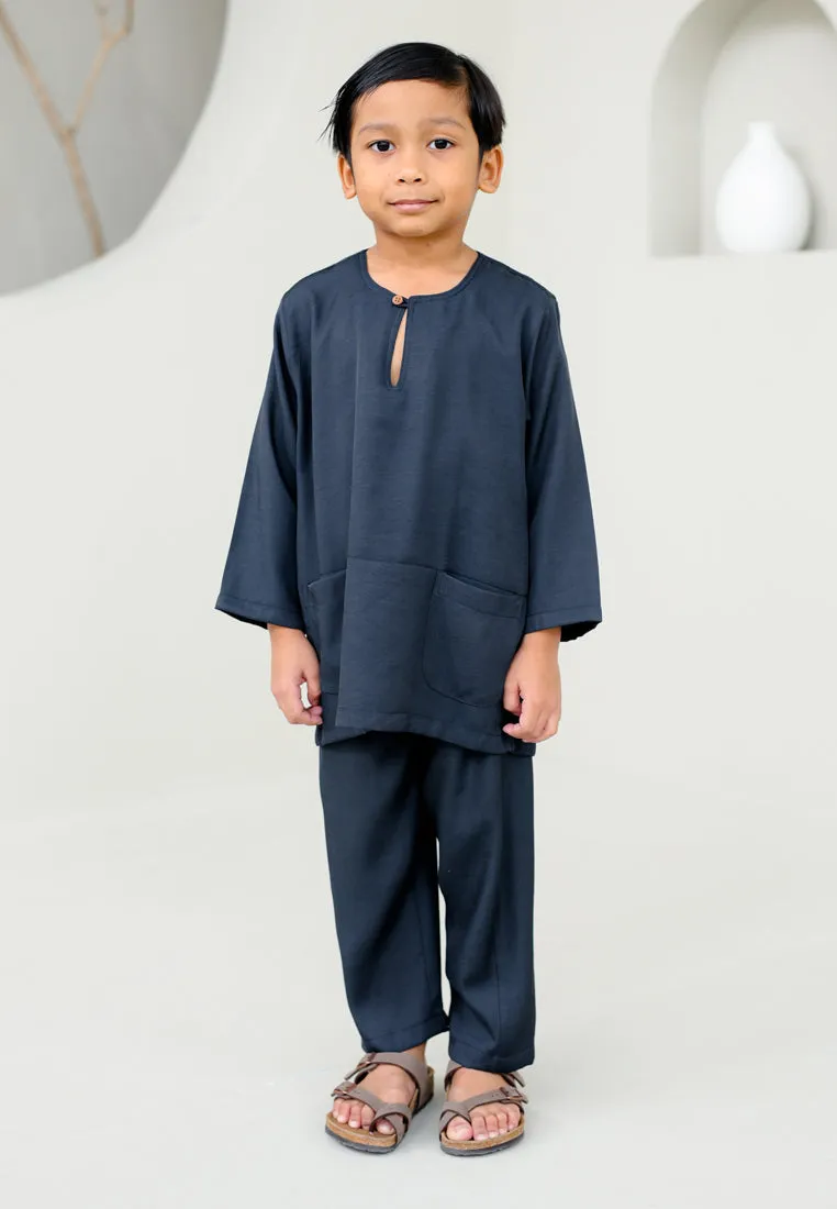 Baju Melayu Boy (Classic Blue)