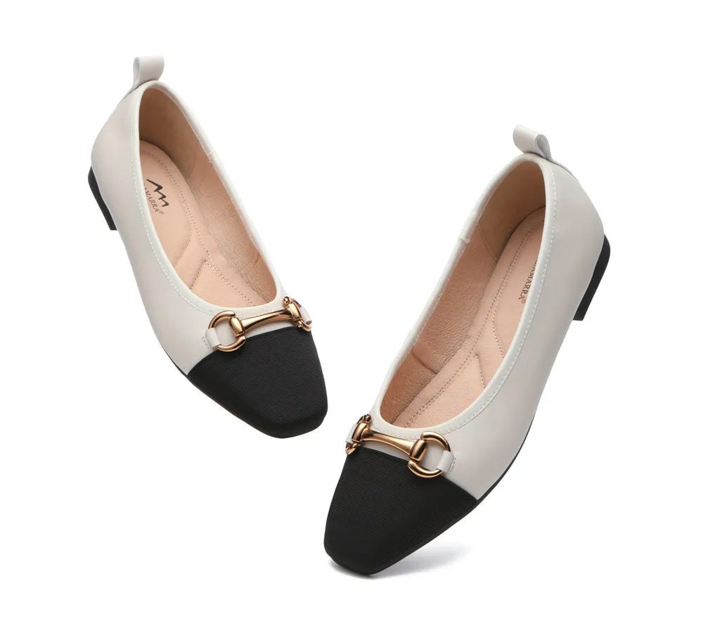 Ballet Flat With Metal Buckle Décor Women Lilian