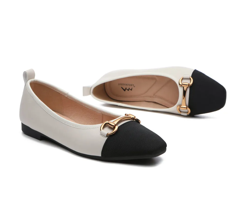 Ballet Flat With Metal Buckle Décor Women Lilian