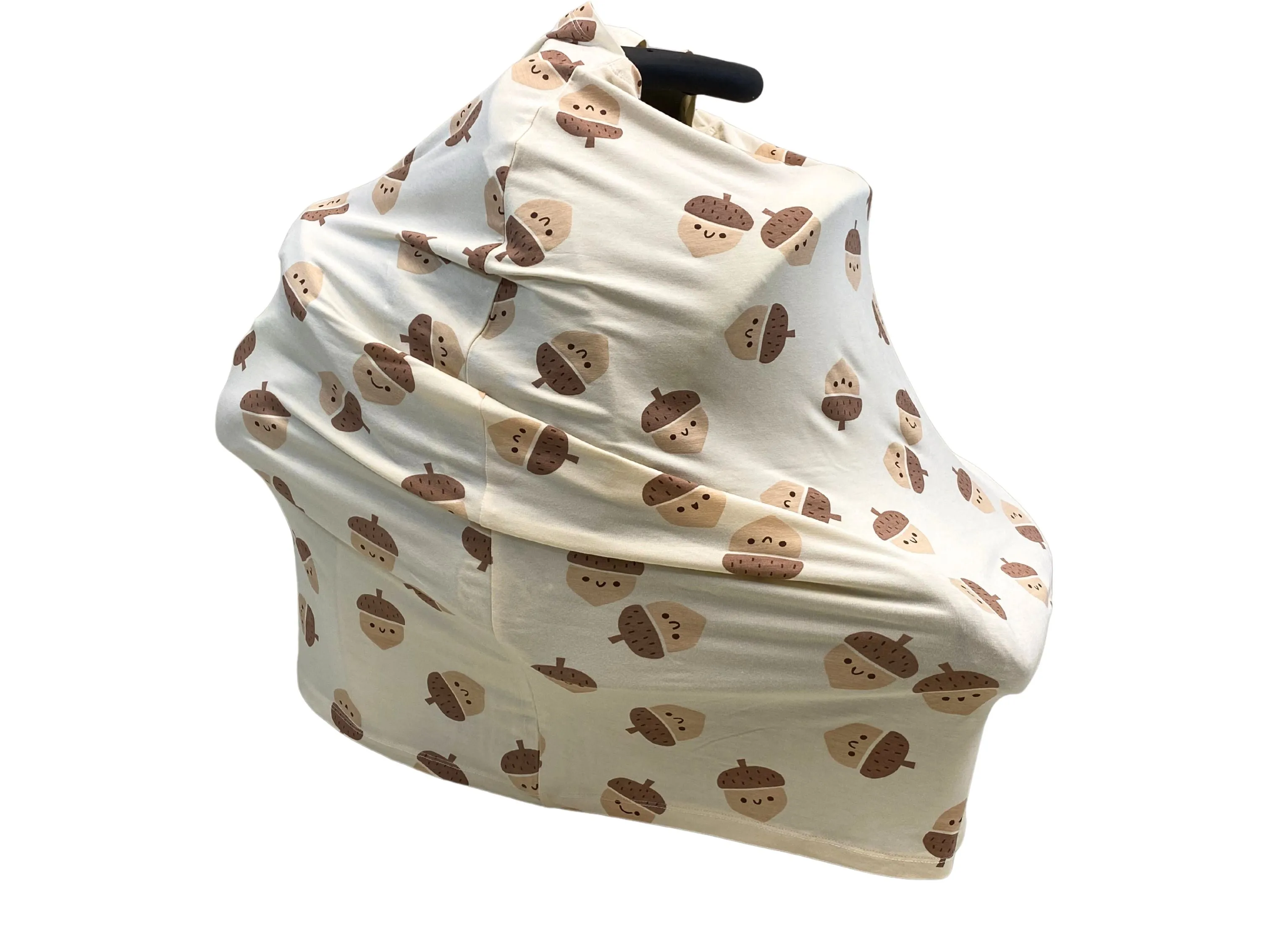 Bamboo Baby Cover & Nursing Poncho (Acorn Pals Print)