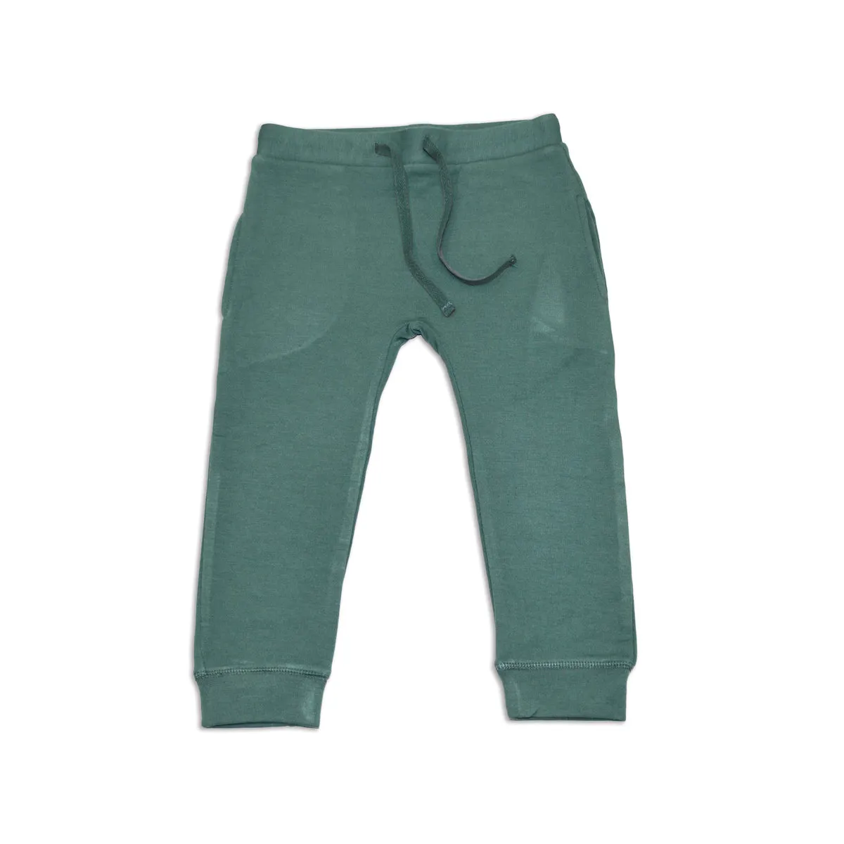 Bamboo Fleece Harem Pants (Pine)