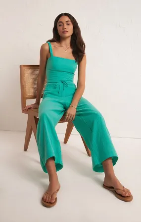 Barbados Gauze Pant - Cabana Green