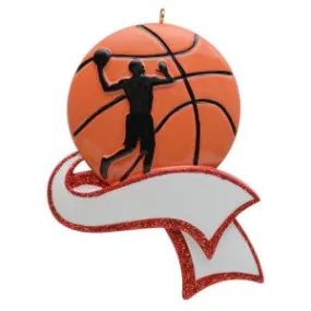 Basketball - Polyresin Christmas Ornaments