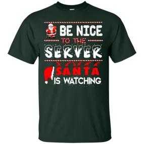 Be Nice To The Server Shirt, Hoodie, Tank