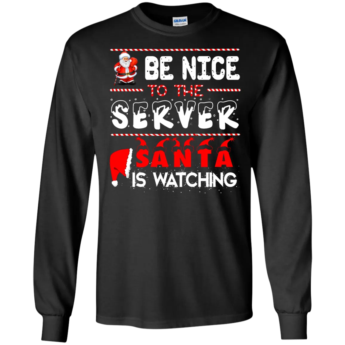 Be Nice To The Server Shirt, Hoodie, Tank