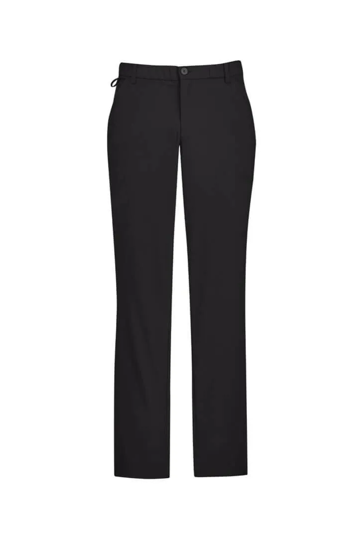 Biz Care Mens Comfort Waist Flat Front Pant (CL958ML)