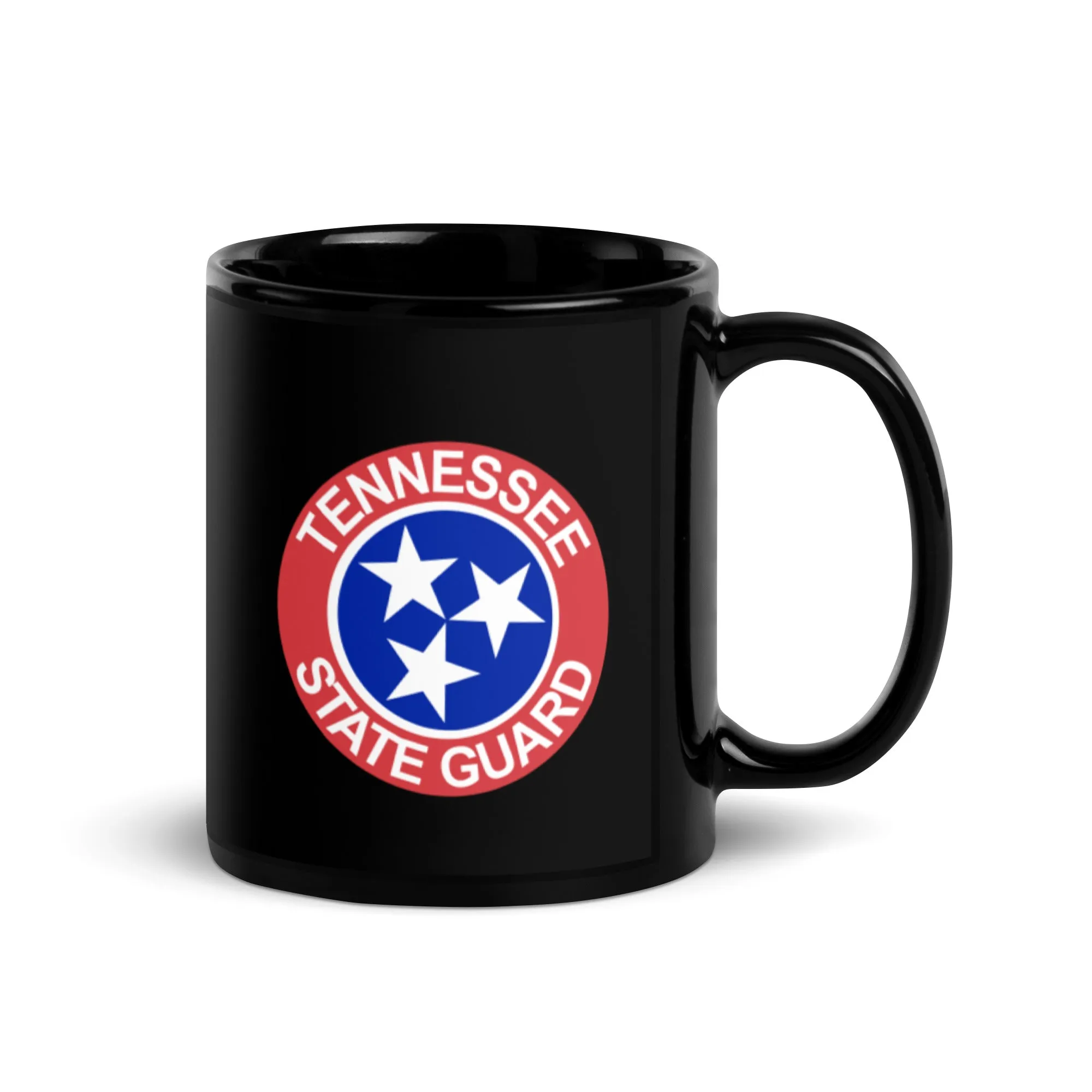 Black Tennessee State Guard Glossy Mug