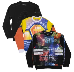 BORN FLY ASSORTED CREWNECK - BFCN06