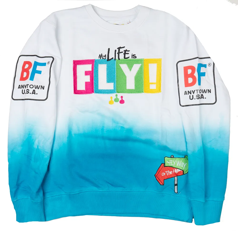 BORN FLY ASSORTED CREWNECK - BFCN06