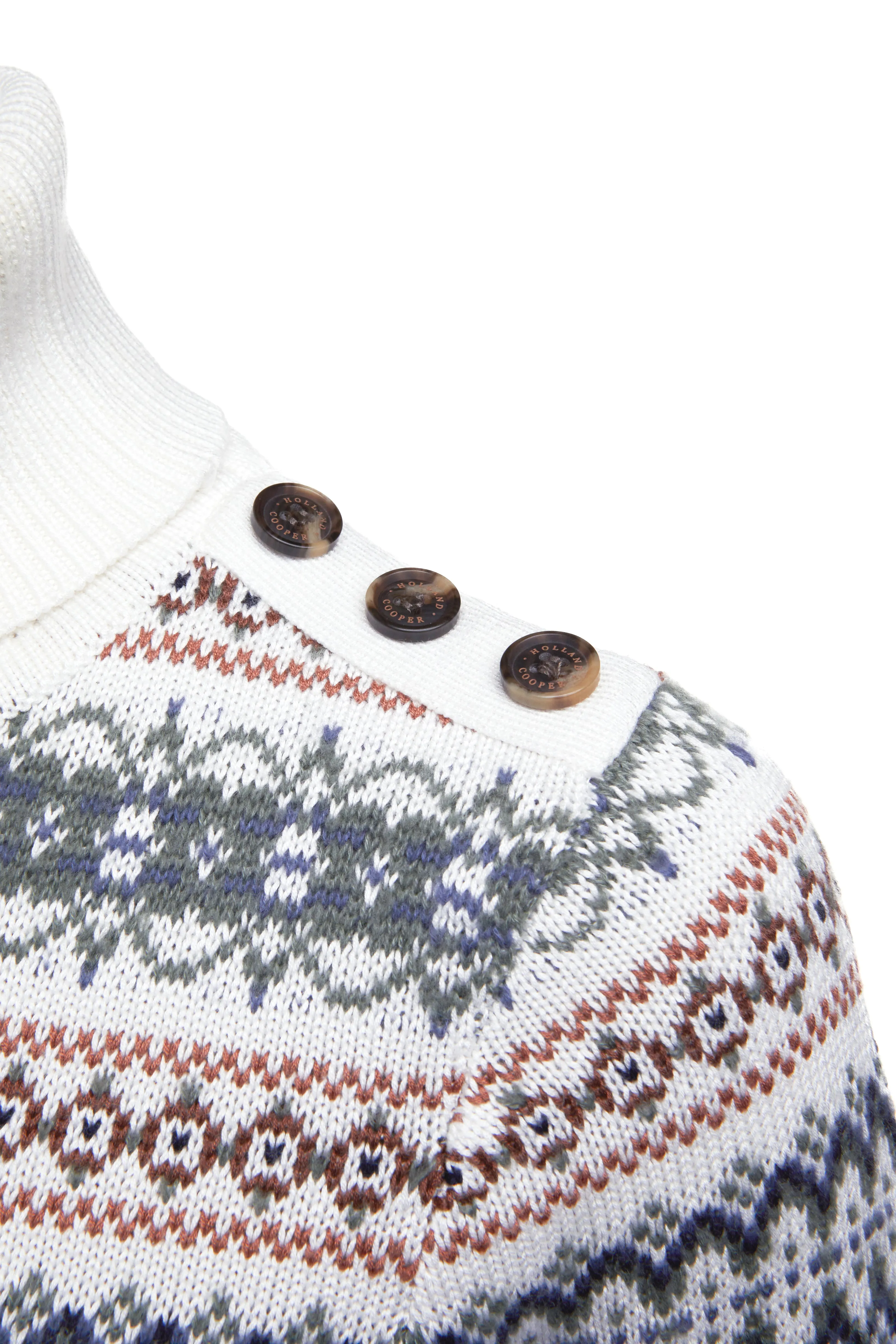 Bredon Roll Neck Knit (Natural)