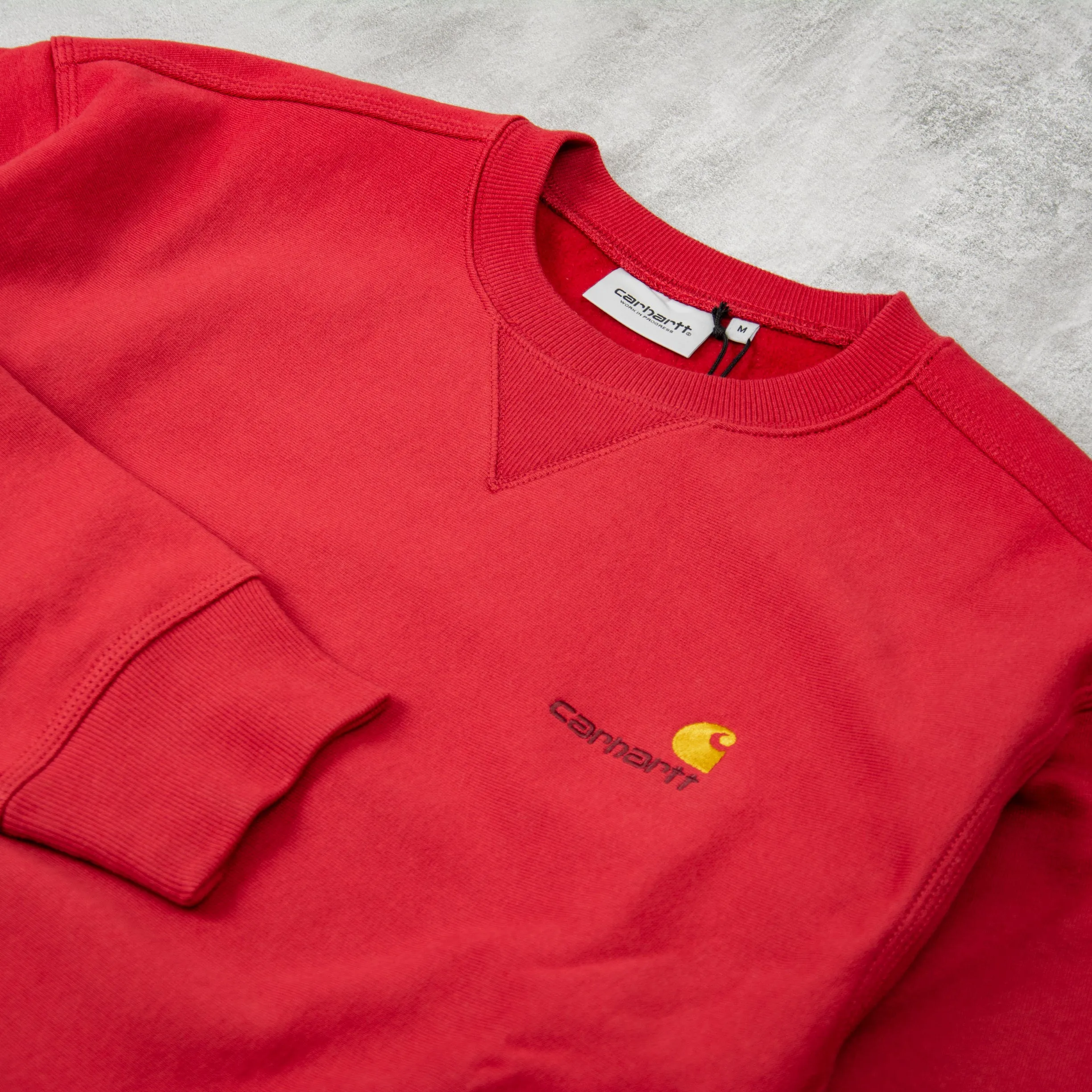 Carhartt WIP American Script Sweat - Tuscany