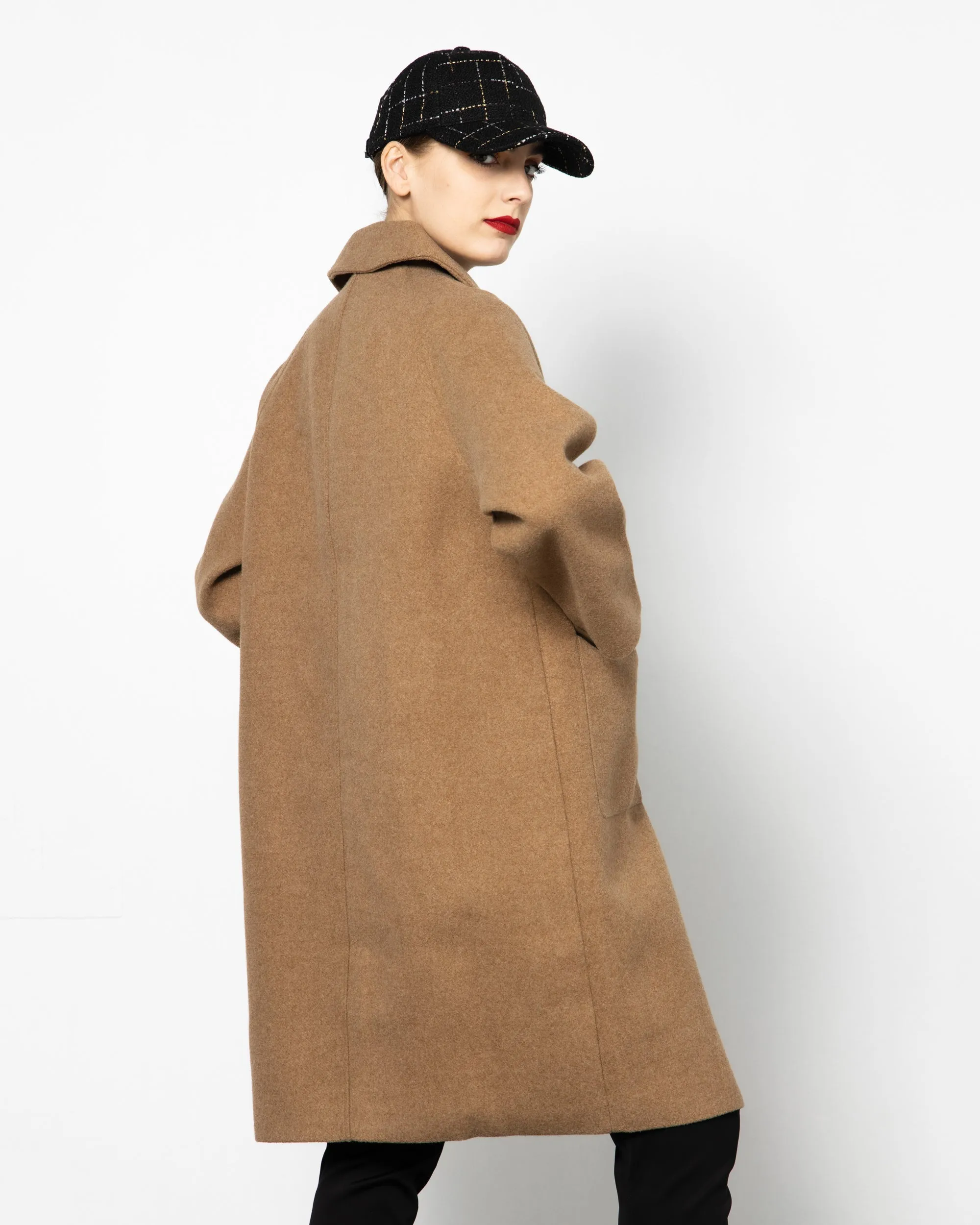 CASHMERE WOOL COAT 1798 - كوت