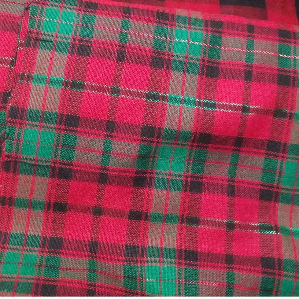 Christmas Plaid Skirted Bloomers