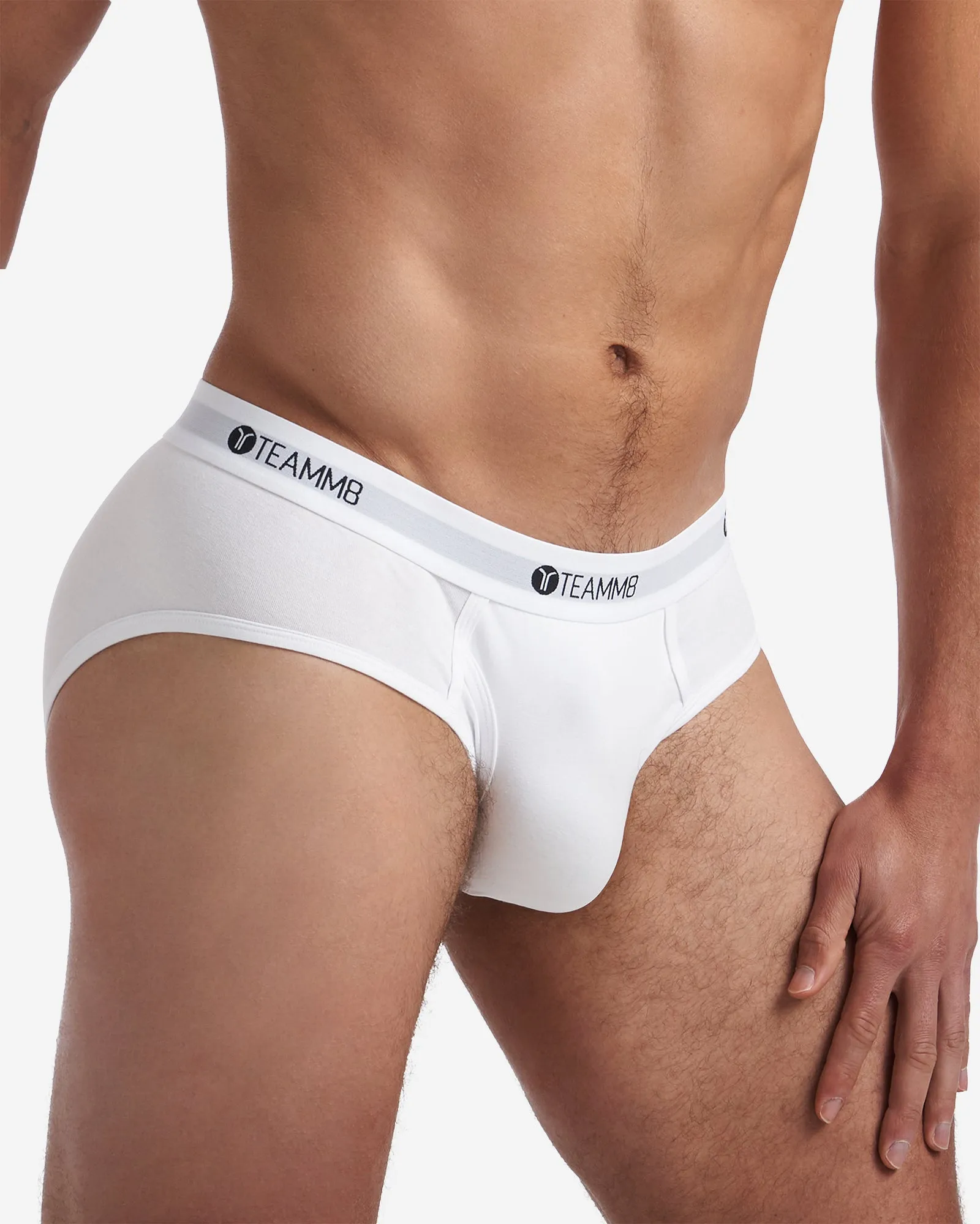 Classic Cotton Brief - White