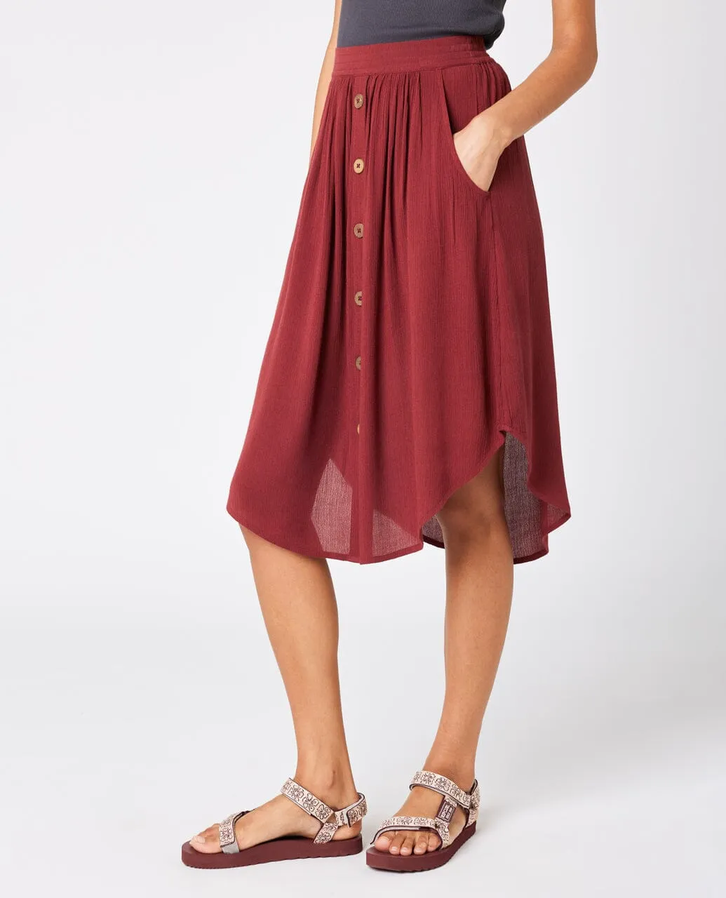 Classic Surf Skirt - Plum