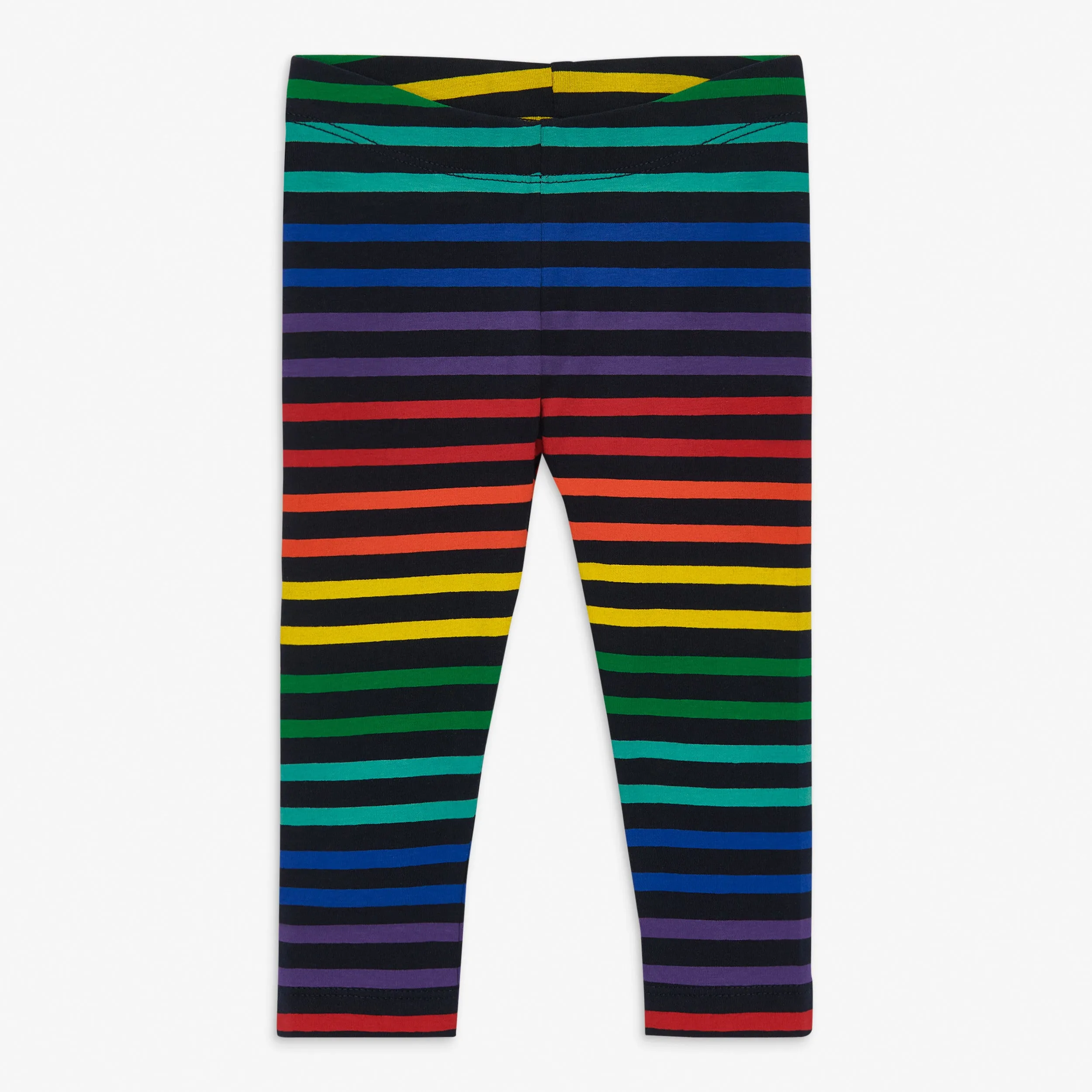 Clearance baby legging in rainbow stripe