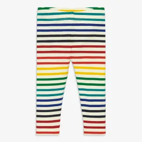 Clearance baby legging in rainbow stripe