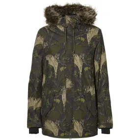 Cluster III Jacket - Green Aop W/Blk