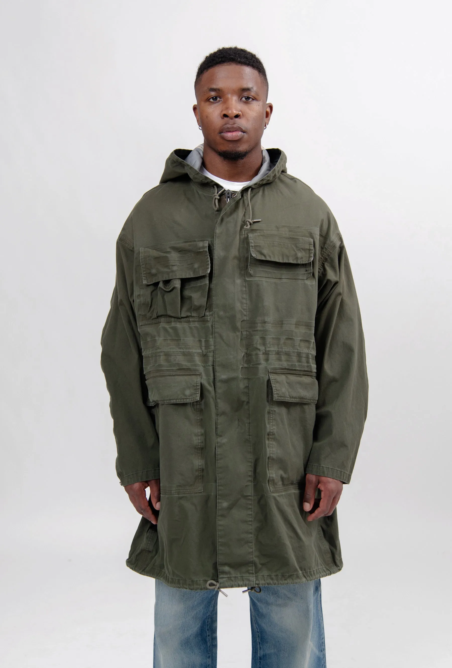 Copleston Field Parka 3L DMGD Olive 0124105013001