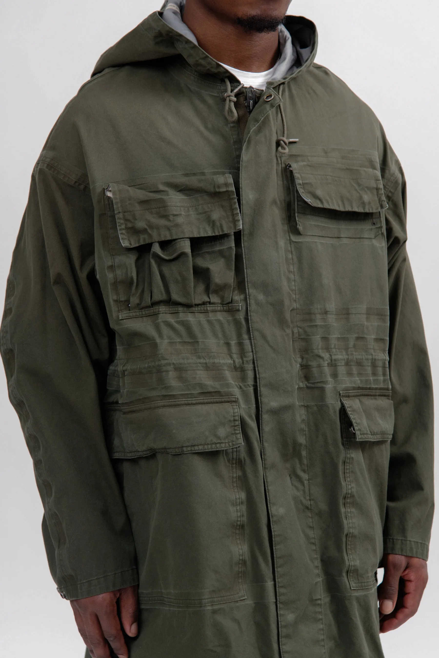 Copleston Field Parka 3L DMGD Olive 0124105013001