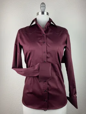 CR Classic Dark Wine Cotton Sateen