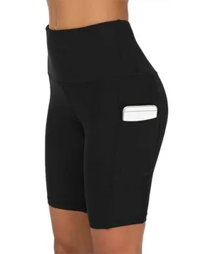 Crane Fitness Short with pocket- Black