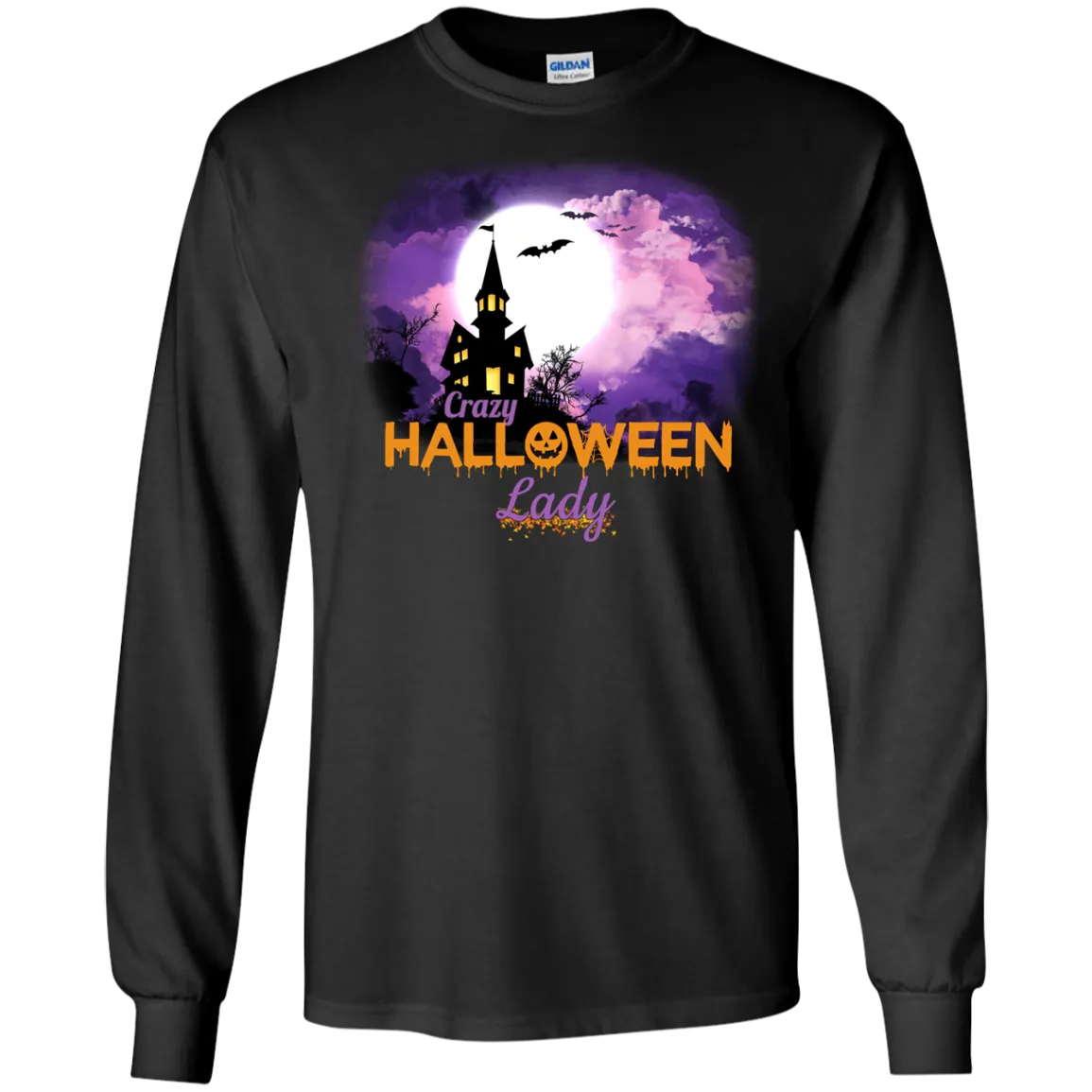 Crazy Halloween Lady shirt, tank top, hoodie