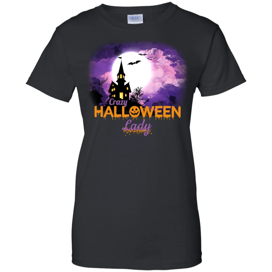 Crazy Halloween Lady shirt, tank top, hoodie