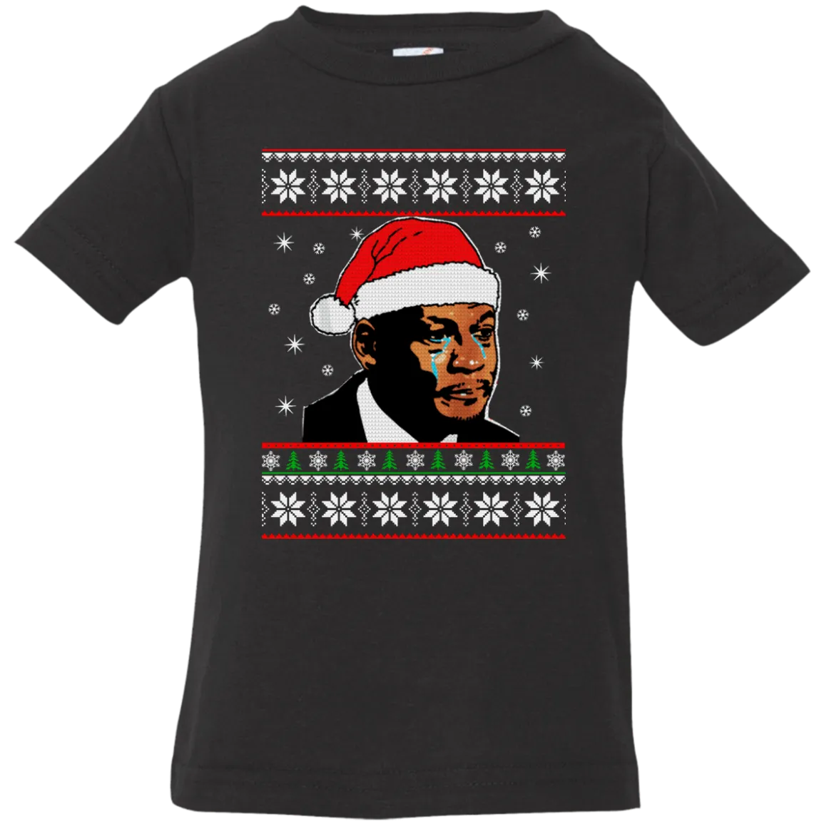 Crying Jordan Christmas sweatshirt Toddler, Infant