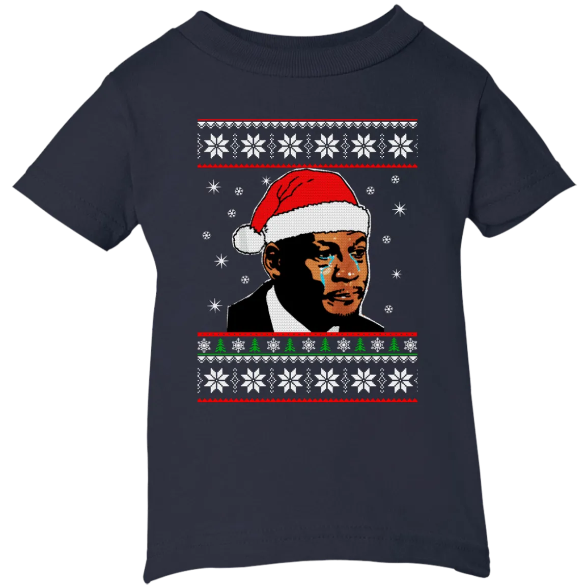 Crying Jordan Christmas sweatshirt Toddler, Infant