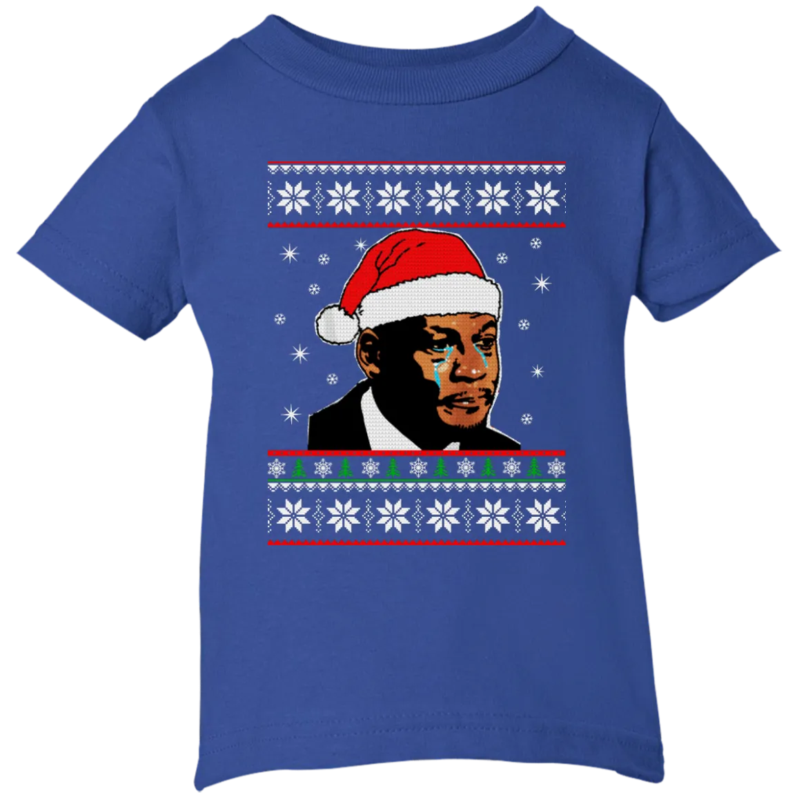 Crying Jordan Christmas sweatshirt Toddler, Infant